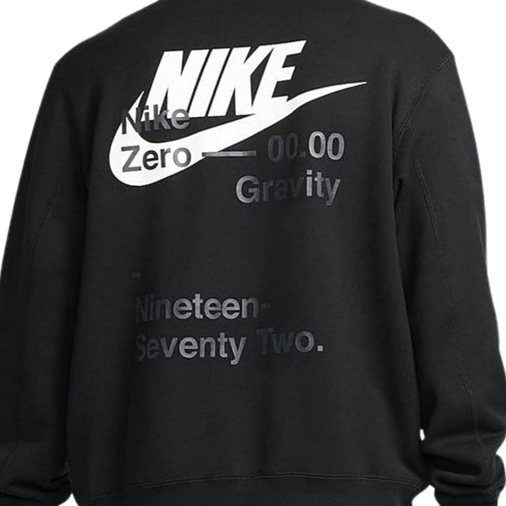 Nike Men's Sportswear Zero Gravity Graphic Crewneck Sweatshirt L